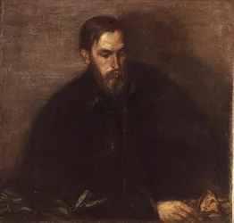 Porträtt av Thomas Sturge Moore (1870-1944)