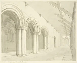 Ingång till Chapter Room of Bristol Cathedral