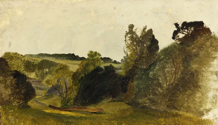 Leigh Wood (olja på kort)