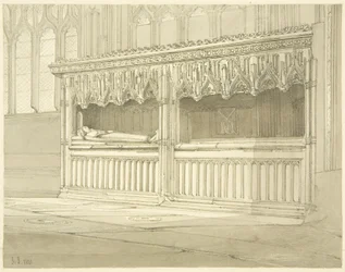 Monument till Sir Thomas Mede i St Mary Redcliffe
