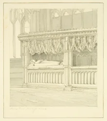 Monument till Sir Thomas Mede i St Mary Redcliffe