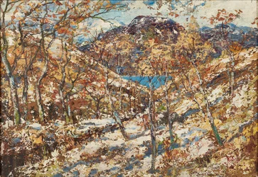 Höst - Skotska höglandet (olja ombord)