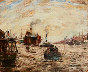 The Western Sun, River Clyde (olja ombord)