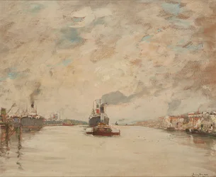 Westering Sun, River Clyde (olja ombord)