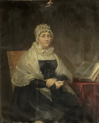Porträtt av Mrs Ward, ca 1809 (olja på duk)