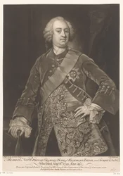 Porträtt av Charles Lennox Den ädlaste prins Charles hertig av Richmond (...) (titel på objekt)