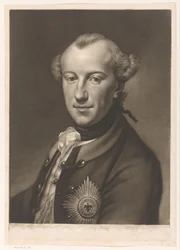 Porträtt av Karl Wilhelm Ferdinand av Braunschweig-Wolfenbüttel
