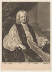 Porträtt av Thomas Sherlock