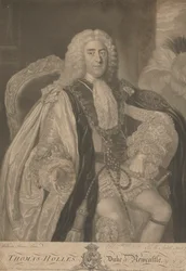 Thomas Pelham-Holles, 1:e hertig av Newcastle upon Tyne och 1:e hertig av Newcastle under Lyme