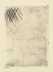 [76] Avtryck från annullerade plåtar av Whistler - Two Sketches.