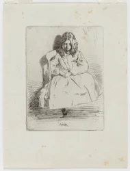 Annie, sittande