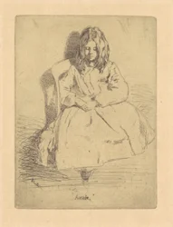 Annie, sittande
