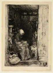 La Vieille aux Loques (Den gamla kvinnan med trasor)