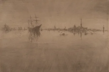 Nocturne, från Venedig, en serie av tolv etsningar ("Första Venedig-uppsättningen")