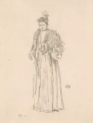 Porträttstudie: Miss Charlotte R. Williams