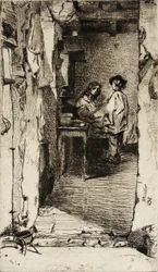 Lumpsamlare, Quartier Mouffetard, Paris