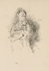 Skiss av William E. Henley