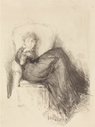 Studie: Maude sittande