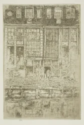 Den broderade gardinen