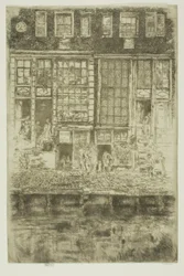 Den broderade gardinen