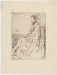 Brevet (Maud, sittande)