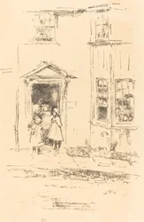 Den lilla dörröppningen, Lyme Regis
