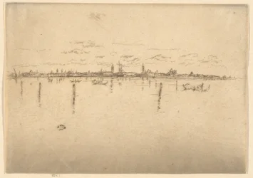 The Little Venice, från den första Venedig-uppsättningen (Venice, A Series of Tolv Etchings)