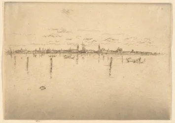 Lilla Venedig, ur den första Venedigserien (Venedig, en serie om tolv etsningar)