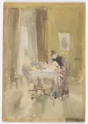 Violett och bärnsten – te