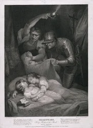 King Richard the Third: Act IV, Scene III The Murder of the Princes in the Tower pub. 1790.