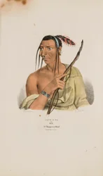 JACK-O-PA eller de sex; En Chippewayhövding, från The Aboriginal Portfolio