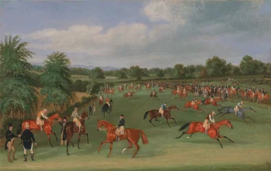 Epsom Races: Förbereder för start
