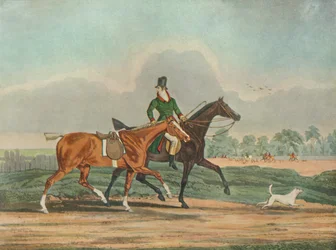 Jägare vid Covertside, tidigt 1800-tal, 1929