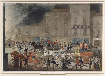 London Fire Engines, ca 1830