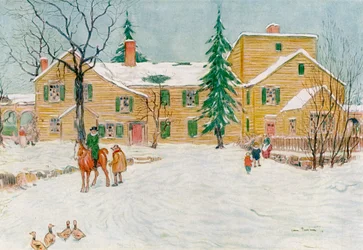 Wentworth Mansion, New Hampshire, USA, c1700-talet 1921.