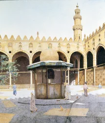 Kiosken på innergården till al-Maridani moskén, Kairo