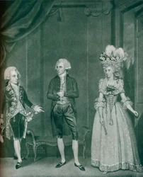Hon Rd Edgcumbe, Lord William Russell, Lady Caroline Spencer, 1788, 1909