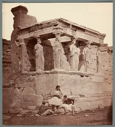 Erekhtheion - tempel på Akropolis i Aten.