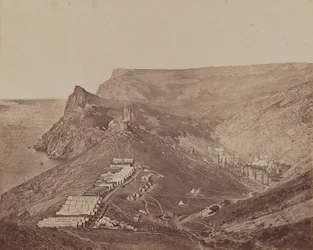 Befästning ovanför Balaclavas hamn