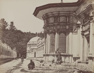 Moskén i Eyoub,1857 (foto)