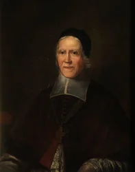 Bonaventura Giffard, inträngd president för Magdalen College, 1887