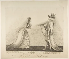 A Puff Off, ca. 1782.