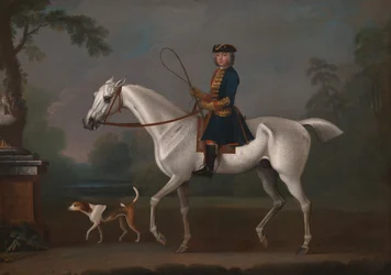 Sir Roger Burgoyne rider "Badger"