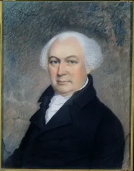 Porträtt av Gouverneur Morris (1752-1816) (olja på duk)