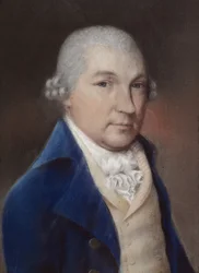 Thomas Andrewes (pastell på grått papper)
