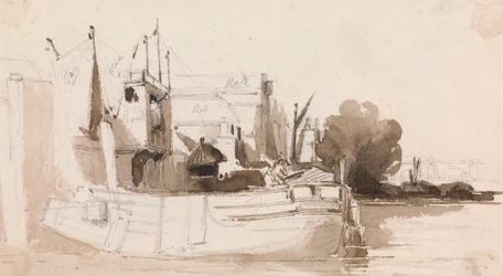 En Thames pråm