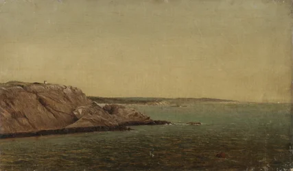 Rocks and Sea (olja på duk)