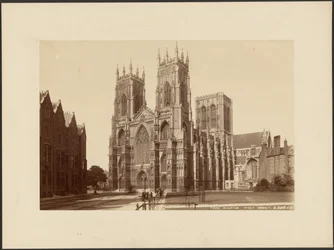 York Minster, västra framsidan
