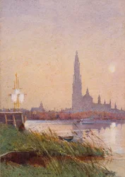 Flodscen, 1887