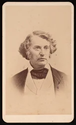 Porträtt av Charles Sumner 1811-1874, före 1874.